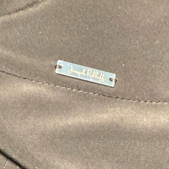 Joseph Ribkoff Black Flare Pants with Split Ankle Size 10 US - Picture 12 of 12